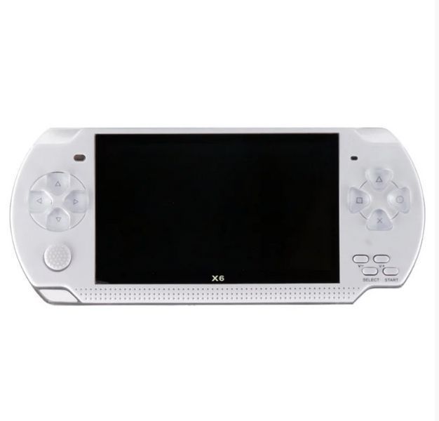 Ігрова приставка консоль PSP Х6 4.3" 8GB Black (2_008255) 2_008255 фото