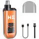 Тример акумуляторний для носа та вух HIENA B001 з цифровим дисплеєм USB 3W Orange (3_08551) 3_08551 фото 2