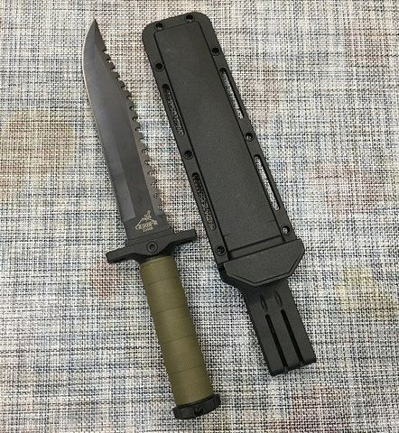 Ніж з чохлом для полювання та риболовлі GERBFR 2348В (35см) (2_007405) 2_007405 фото