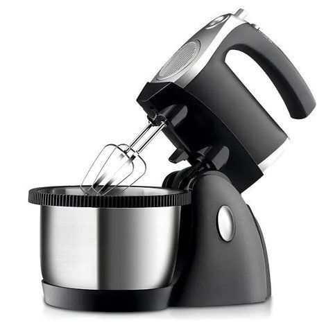 Міксер-тістоміс планетарний Hoffmans HM-6630 1000W 3L Black (3_07348) 3_07348 фото