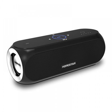Портативна Bluetooth Колонка Hopestar H19 з мікрофоном NFC+MP3+AUX Black (2_009572) 2_009572 фото