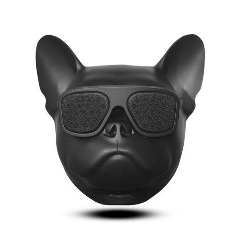 Портативна Bluetooth колонка RIAS Aerobull Dog Head Big Black (2_006834) 2_006834 фото