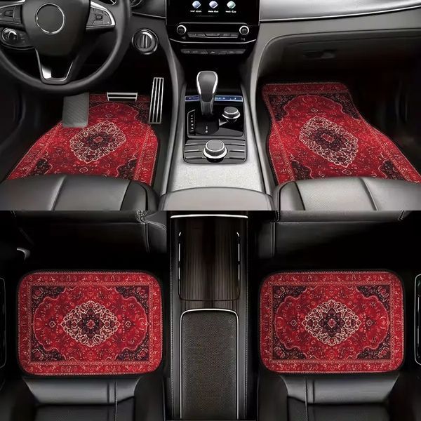 Комплект автомобильных ковриков RIAS Moroccan Vintage универсальные 4 шт Red (3_08502) 3_08502 фото