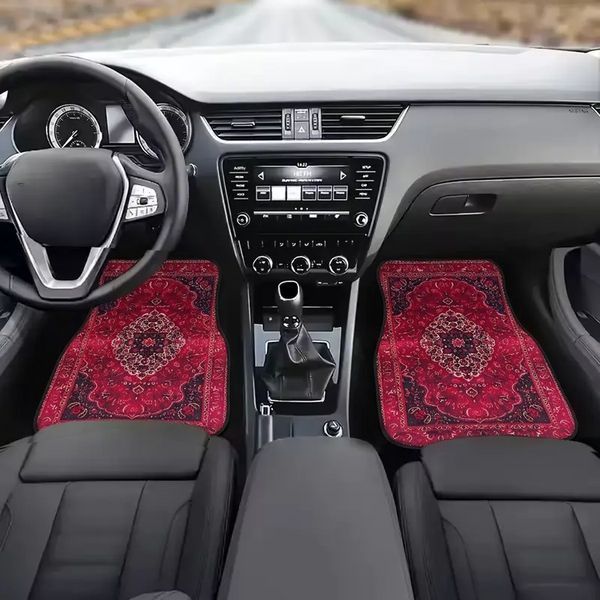 Комплект автомобильных ковриков RIAS Moroccan Vintage универсальные 4 шт Red (3_08502) 3_08502 фото