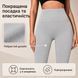 Легінси жіночі RIAS Безшовні з високою талією та push-up ефектом L Grey (3_08602) 3_08602 фото 3