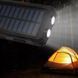 Зовнішній акумулятор Power Bank RIAS R-20 c сонячною батареєю та ліхтариком 20000 mAh Black (3_05214) 3_05214 фото 5