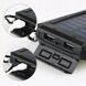 Зовнішній акумулятор Power Bank RIAS R-20 c сонячною батареєю та ліхтариком 20000 mAh Black (3_05214) 3_05214 фото 4