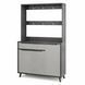 Шафа для взуття з вішалкою RIAS BA27-100 комбінована 100x32x180 см Grey (3_08147) 3_08147 фото 1