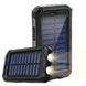 Зовнішній акумулятор Power Bank RIAS R-20 c сонячною батареєю та ліхтариком 20000 mAh Black (3_05214) 3_05214 фото 3