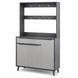 Шафа для взуття з вішалкою RIAS BA27-100 комбінована 100x32x180 см Grey (3_08147) 3_08147 фото 3