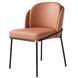 Стул для кухни RIAS DSF-198 с мягкой спинкой и стальным каркасом 77x57x60 см Brown (УЦЕНКА) 1_08213 фото 1