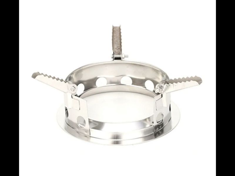 Твердотопливная турбо печь для кемпинга RIAS разборная Silver (3_05994) 3_05994 фото